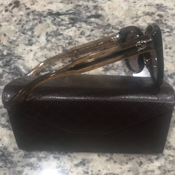 Gucci Dark Havana brown sunglasses - Picture 5 of 8